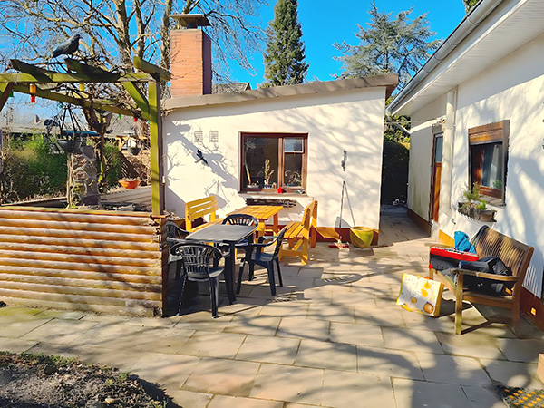 Außenbereich: Terrasse